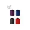 4 Bougies SM Basse Température Parfums Variés