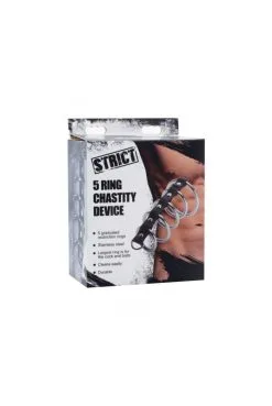 5 Anneaux De Chasteté Gates Of Hell -SexToys Soldes 5 anneaux de chastete gates of hell 3