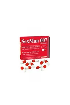 Aphrodisiaque SexMan 007 (10 Gélules)