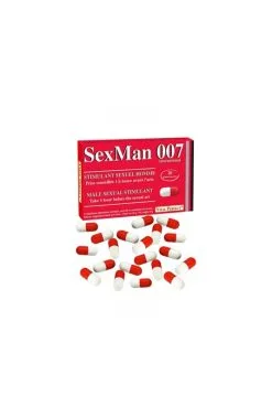 Aphrodisiaque SexMan 007 (20 Gélules)