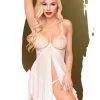 Babydoll Nuisette Blanche Sweet Beast