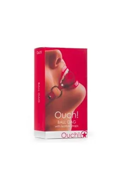 Baillon Boule Bouche Gag Ball Ouch! -SexToys Soldes baillon boule bouche gag ball ouch 1