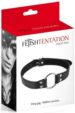 Bâillon Ecarteur Bouche Anneau Métal -SexToys Soldes baillon ecarteur bouche anneau metal 2