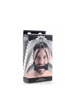 Baillon Os Et Harnais De Tête -SexToys Soldes baillon os et harnais de tete 3