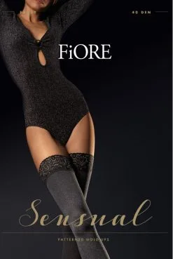 Bas Fancy Bas Gris 40 Deniers -SexToys Soldes bas fancy bas gris 40 deniers 1