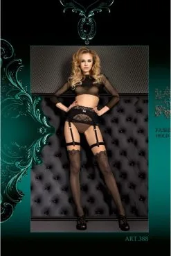 Bas Noirs Pour Porte Jarretelles Studio Collants -SexToys Soldes bas noirs pour porte jarretelles studio collants 2