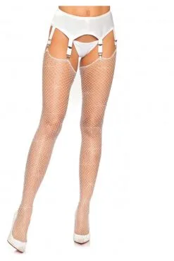 Bas Résille 3 Coloris Sans Jarretière Strass Effet Diamant -SexToys Soldes bas resille 3 coloris sans jarretiere strass effet diamant 2