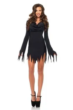 Base Costume Robe Noire -SexToys Soldes base costume robe noire 2