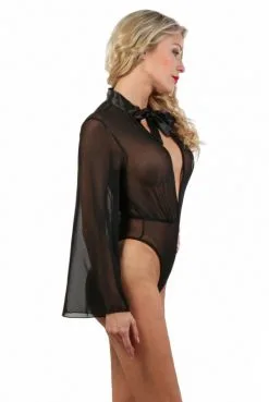 Body Chic Transparent Noir -SexToys Soldes body chic transparent noir 2