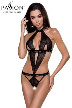 Body Fendu Mirajane Noir