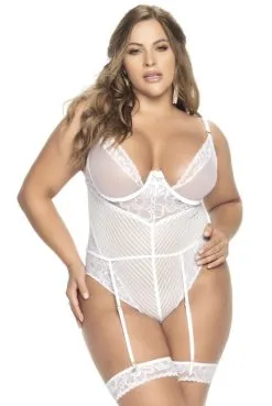 Body Fesses Nues Ouvert Grande Taille Dentelle Blanche Et Porte Jarretelles 8 Body Fesses Nues Ouvert Grande Taille Dentelle Blanche Et Porte Jarretelles -SexToys Soldes body fesses nues ouvert grande taille dentelle blanche et porte jarretelles 2