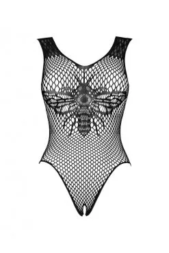 Body Ouvert à Motif Noir -SexToys Soldes body ouvert a motif noir 2