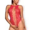 Body Ouvert Rouge Dos Ouvert