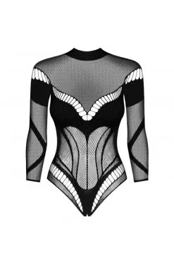 Body Sexy Manches Longues Semi Opaque -SexToys Soldes body sexy manches longues semi opaque 2