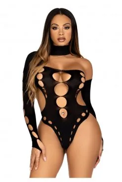 Body String Asymétrique Sans Coutures Avec Découpes