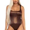 Body String Spandex Bronze