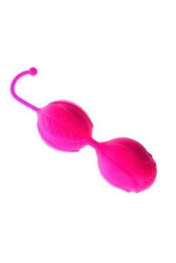 Boules De Geisha Rose En Silicone -SexToys Soldes boules de geisha rose en silicone 3
