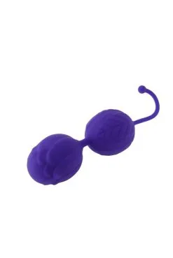 Boules De Geisha Violette En Silicone