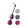 Boules Geisha X5 Kewos Noir/Cerise