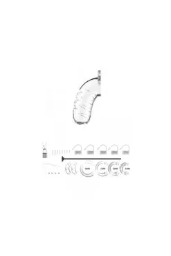 Cage Chasteté 10cm Avec Sonde Urétrale ManCage 16 -SexToys Soldes cage chastete 10cm avec sonde uretrale mancage 16 2