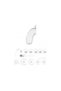 Cage Chasteté 11,5cm Avec Plug ManCage 11 -SexToys Soldes cage chastete 115cm avec plug mancage 11 2