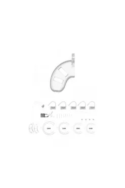 Cage Chasteté Avec Plug Anal ManCage 10 -SexToys Soldes cage chastete avec plug anal mancage 10 2