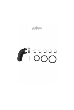 Cage Chasteté Silicone ManCage 08 - 10,6cm -SexToys Soldes cage chastete silicone mancage 08 106cm 3