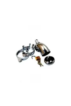 Cage De Chasteté Bouchon Gland Dévissable -SexToys Soldes cage de chastete bouchon gland devissable 3