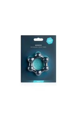 Cockring Billes Acier Hexagonal -SexToys Soldes cockring billes acier hexagonal 2