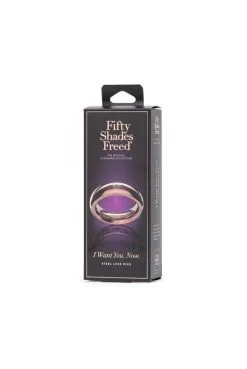 Cockring Métal 50 Nuances De Grey Fifty Shades Freed -SexToys Soldes cockring metal 50 nuances de grey fifty shades freed 4