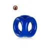 Cockring Oxballs Tri-Sport Cocksling Bleu