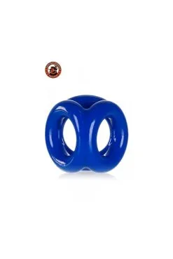 Cockring Oxballs Tri-Sport Cocksling Bleu
