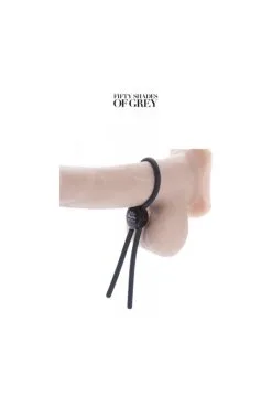Cockring Réglable Anneau Pénis Réglable 50 Nuances De Grey -SexToys Soldes cockring reglable anneau penis reglable 50 nuances de grey 2