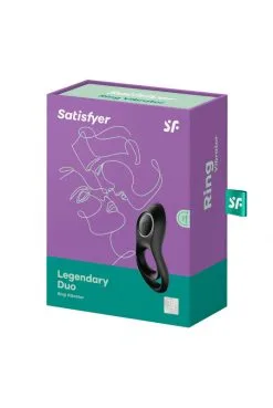 Cockring Satisfyer Legendary Duo Noir -SexToys Soldes cockring satisfyer legendary duo noir 5