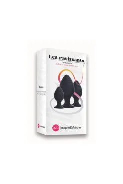 Coffret 3 Plugs Anal Jacquie Et Michel -SexToys Soldes coffret 3 plugs anal jacquie et michel 3
