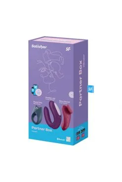 Coffret 3 Sextoys Connectés Partner Box 3 Satisfyer -SexToys Soldes coffret 3 sextoys connectes partner box 3 satisfyer 9