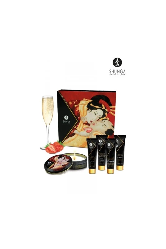 Coffret Secret De Geisha Vin Pétillant à La Fraise 1 Coffret Secret De Geisha Vin Pétillant à La Fraise