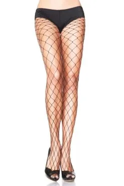 Collant Grand Filet Résille Grande Taille