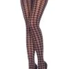 Collant Motif Pied De Poule Leg Avenue