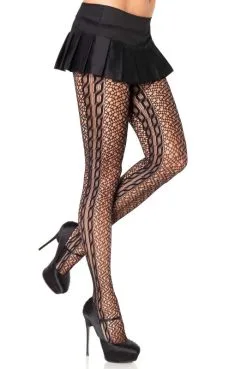 Collant Zig Zag Crochets