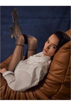 Collants Effets Jarretelles Noir Paillettes Stardust 40 Deniers -SexToys Soldes collants effets jarretelles noir paillettes stardust 40 deniers 2