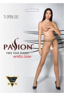 Collants Ouverts 20 Deniers Beige Passion 5 Collants Ouverts 20 Deniers Beige Passion -SexToys Soldes collants ouverts 20 deniers beige passion 2