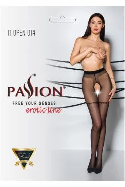 Collants Ouverts Effet Bas Couture Plumetis Petits Noeuds Noir -SexToys Soldes collants ouverts effet bas couture plumetis petits noeuds noir 2