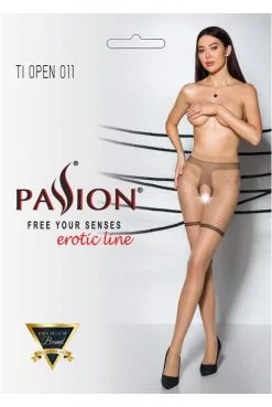 Collants Ouverts Plumetis 20 Deniers Beige -SexToys Soldes collants ouverts plumetis 20 deniers beige 2