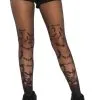 Collants Transparents Imprimés Chauve Souris