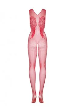Combi Bodystocking Ailes D'Ange Rouge -SexToys Soldes combi bodystocking ailes dange rouge 5