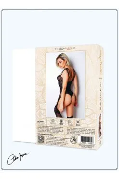 Combi BodyStocking Body String Bas Longues Jarretelles -SexToys Soldes combi bodystocking body string bas longues jarretelles 5