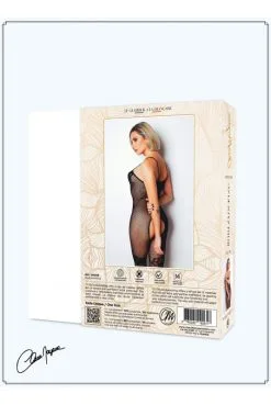 Combi BodyStocking Fine Résille Ouverte Grandes Fleurs -SexToys Soldes combi bodystocking fine resille ouverte grandes fleurs 5