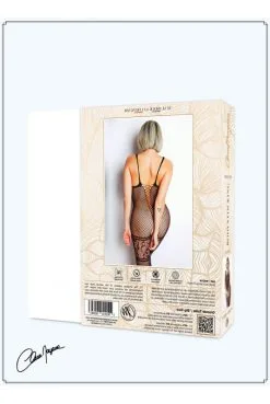 Combi BodyStocking Motifs Buste Et Jarretière -SexToys Soldes combi bodystocking motifs buste et jarretiere 5