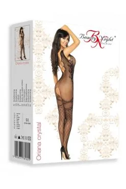 Combinaison BodyStocking Oriana Strass Crystal -SexToys Soldes combinaison bodystocking oriana strass crystal 4